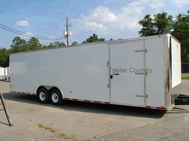 2026 Brand New HEAVY DUTY 8.5 x 20 Tandem Axle, Enclosed/Carhauler Trailer