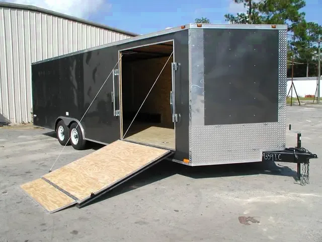 2026 New Model HEAVY DUTY Custom 8.5 x 24 Tandem Axle, Enclosed/Carhauler Trailer. (10,400 LB GVWR)