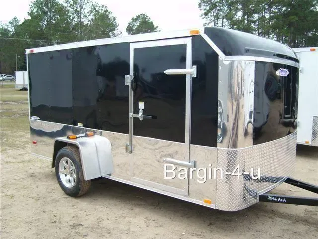 6x12 Enclosed Trailer w/Ramp - ANY COLOR