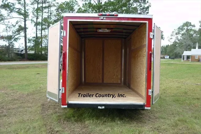 2026 Brand New ALL AMERICAN Series 6x12 Single Axle, Flat Front Enclosed Trailer