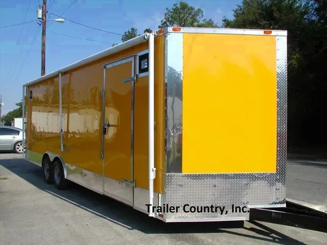 2026 NEW 8.5 X 24 Enclosed Carhauler / Cargo Trailer WITH 5,200lb DEXTER Axles & Color!