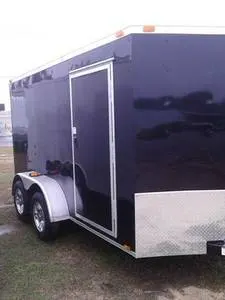 12FT TANDEM AXLE CARGO TRAILER