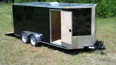 14ft CARGO TRAILER W/ELECTRICAL PACKAGE