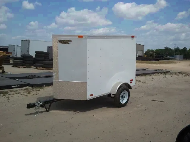 8FT WHITE CARGO TRAILER