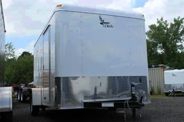12ft SA Cargo Trailer-White
