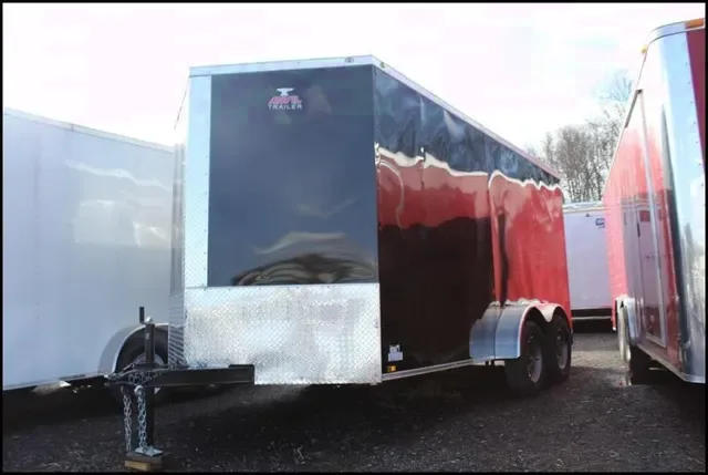 STEEL FRAME 14FT TA CARGO TRAILER