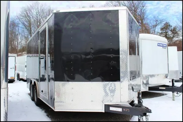 16ft Enclosed Cargo Trailer w/Rear Ramp Door