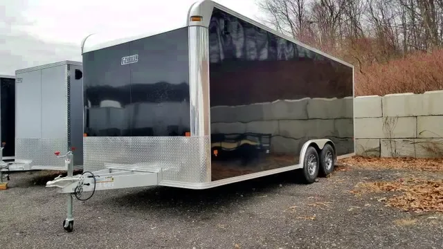 20ft Aluminum Enclosed Cargo/Car Hauler Trailer