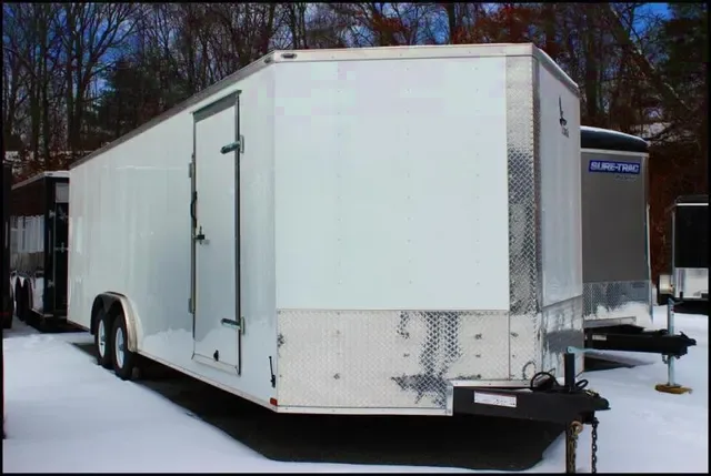 24ft Enclosed Car Hauler Trailer