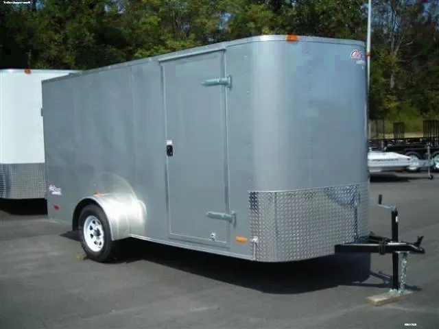 10ft SINGLE AXLE SILVER WITH RAMP