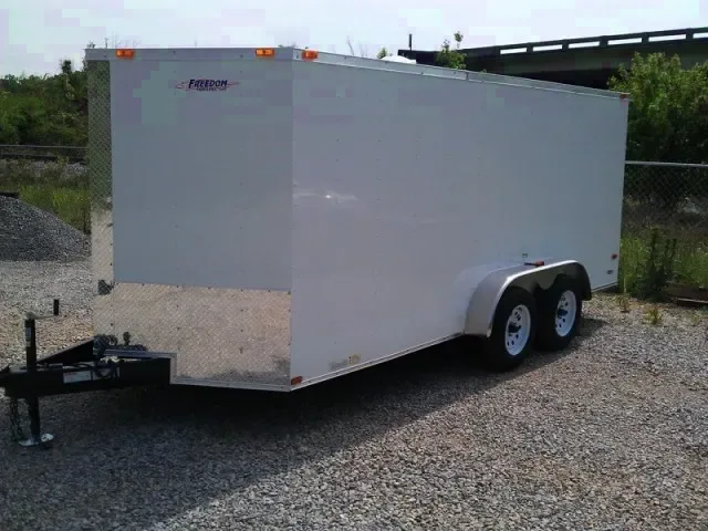 16ft Cargo Trailer 2-3500lb Axles with Brakes