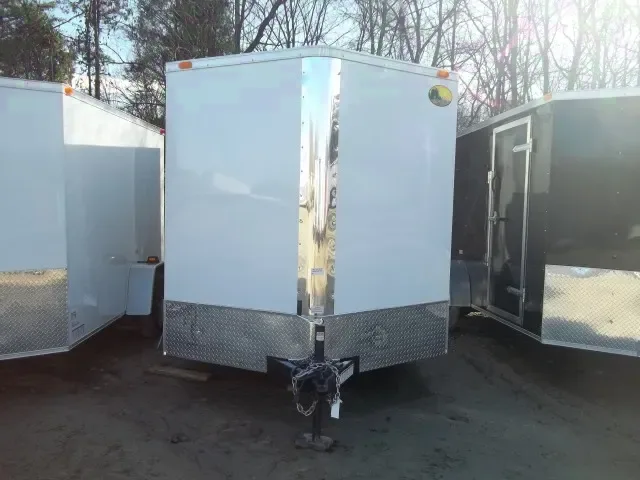 White 14ft Tandem Axle with 2-3500lb Axles