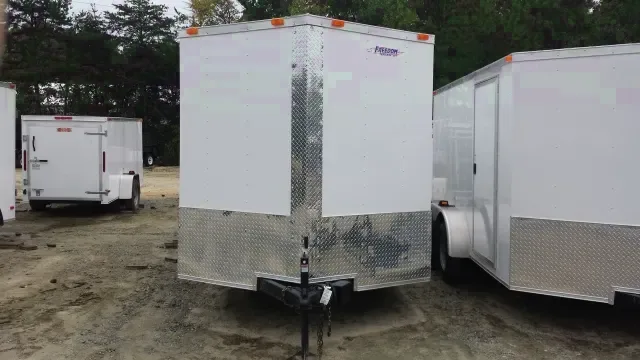 16FT 7K GVWR Ramp Door White