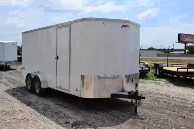 WHITE 16FT TANDEM AXLE SPORT PACKAGE