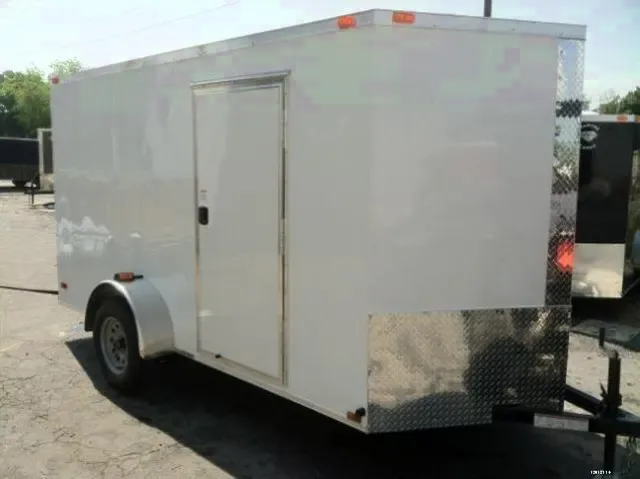 Cargo 12ft Tandem Axle w/ Rear Ramp Gate