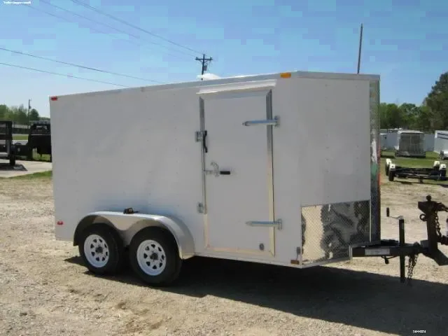 Cargo 12ft TA w/ Rear Ramp & Side Door