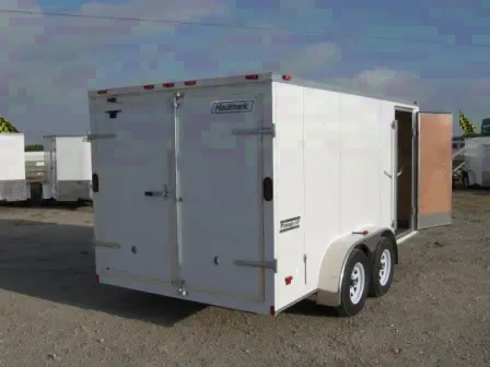 14ft V-nose with Double Rear Doors