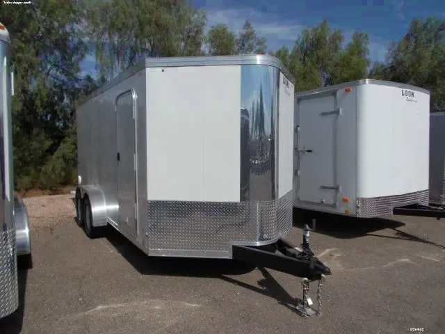 16ft TA Cargo w/ Double Rear Doors & Side Door