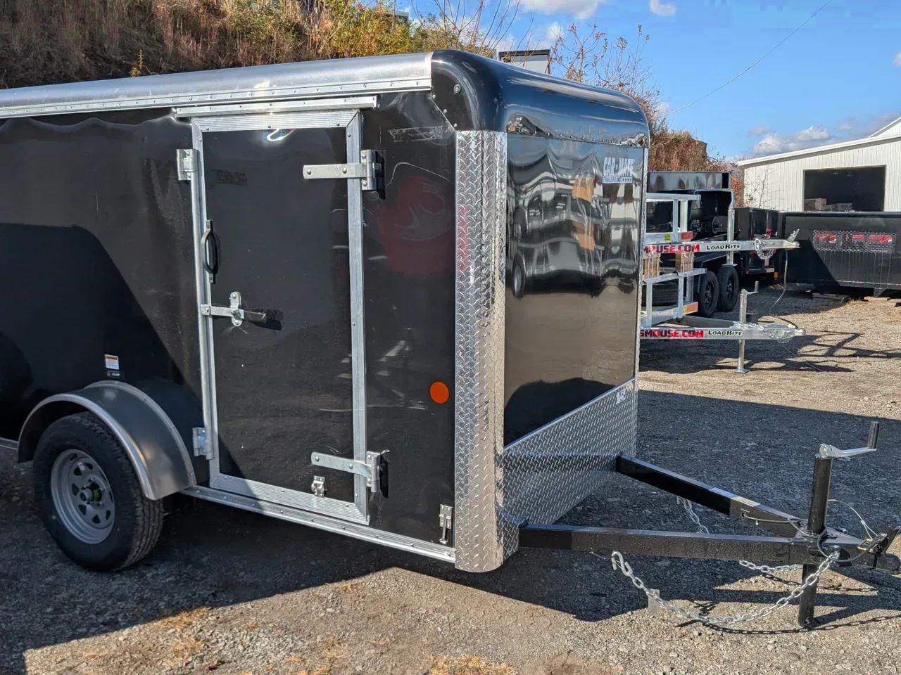 2026 Car Mate 5x10 Sportster Cargo Trailer w/ Barn Door