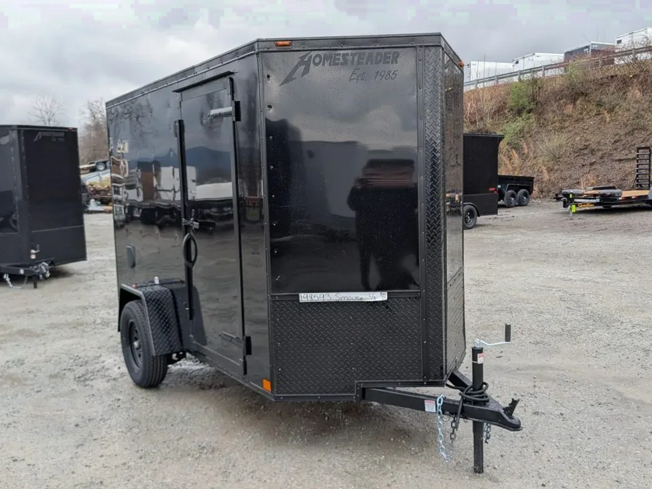 2027 Homesteader 5x10 Intrepid V-Nose Cargo Trailer w/ Ramp
