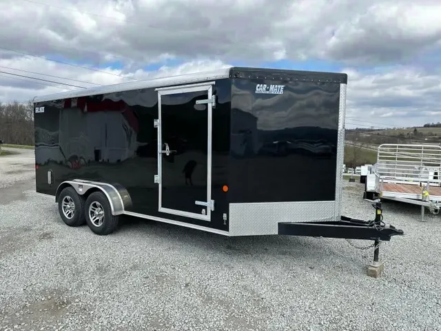 2025 Car Mate 6.5x16.5 V-Nose Heavy Duty Cargo Trailer