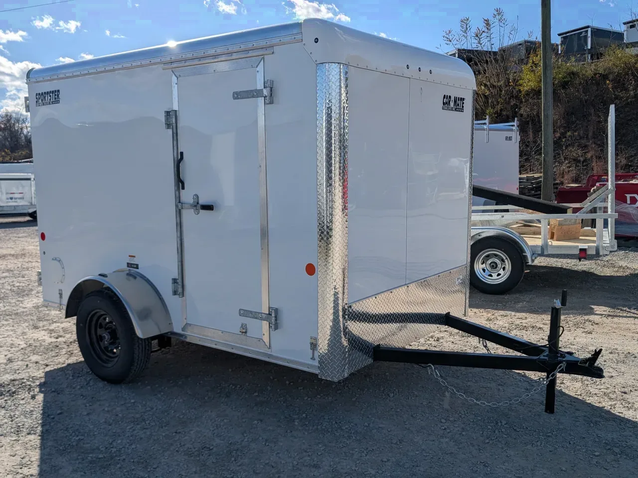 2026 Car Mate 6x10 Sportster Cargo Trailer w/ Barn Doors