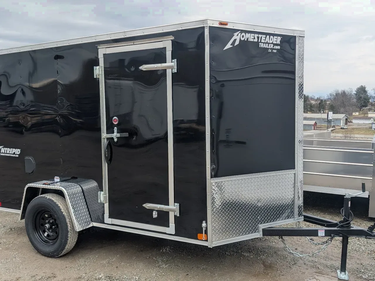 2026 Homesteader 6x10 Intrepid V-Nose Cargo Trailer w/ Ramp Door