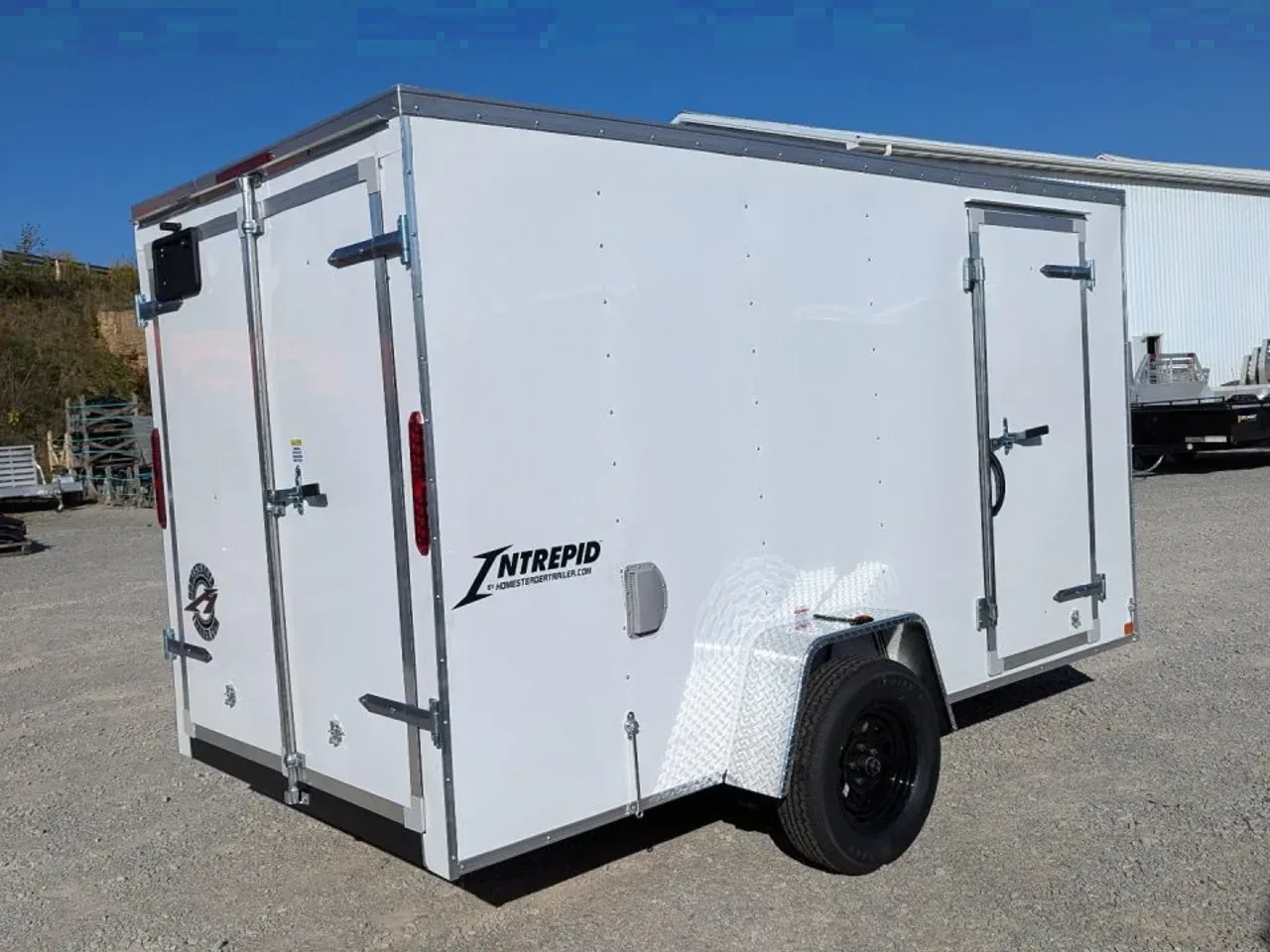 2026 Homesteader 6x10 Intrepid V-Nose Cargo Trailer w/ Barn Doors