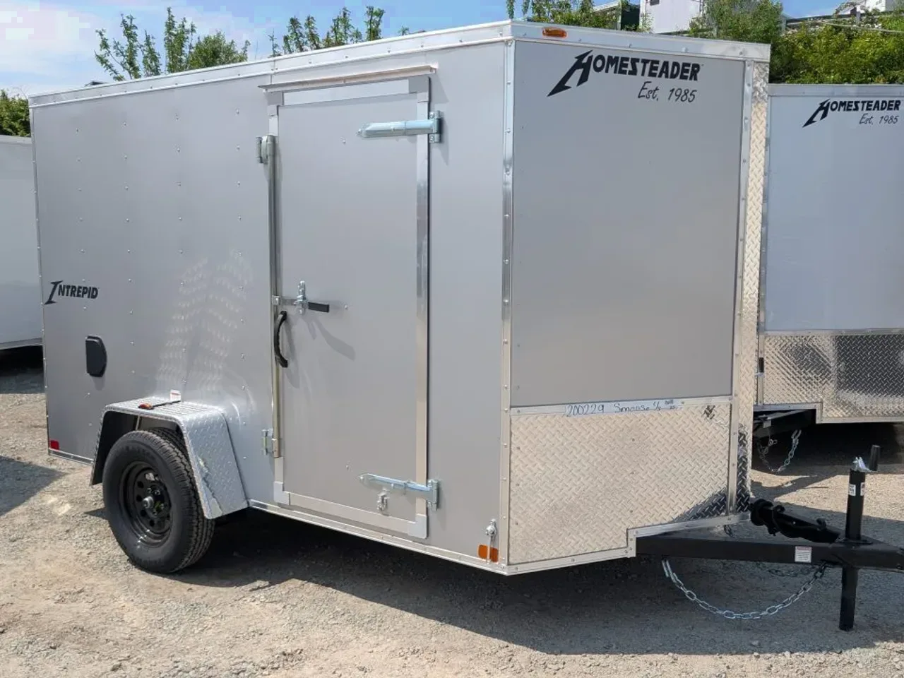 2026 Homesteader 6x10 Intrepid V-Nose Cargo Trailer w/ Ramp Door
