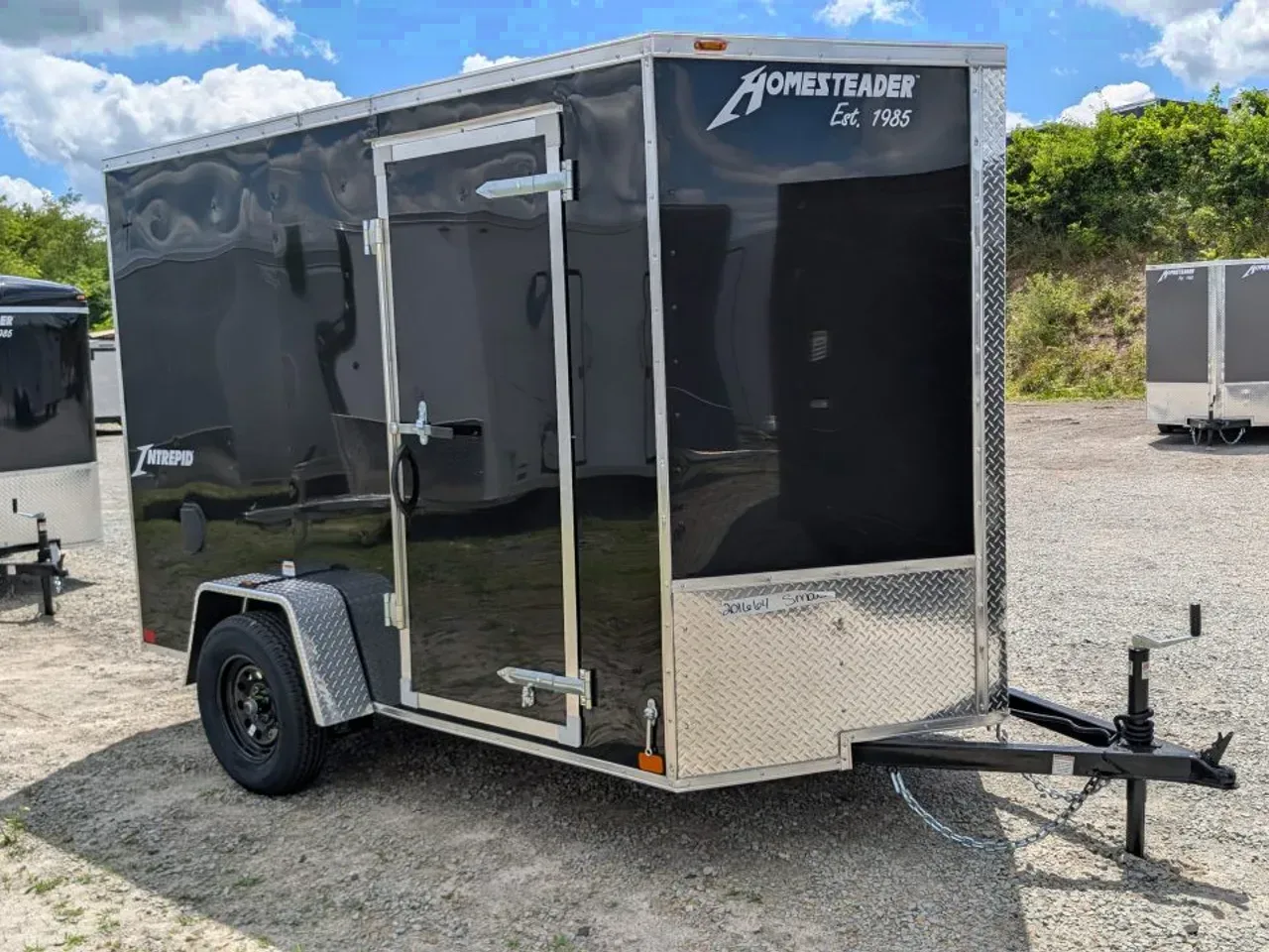 2027 Homesteader 6x10 Intrepid V-Nose Cargo Trailer w/ Ramp Door