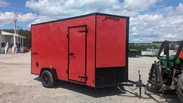 2025 Homesteader 6x12 Intrepid V-Nose Cargo Trailer