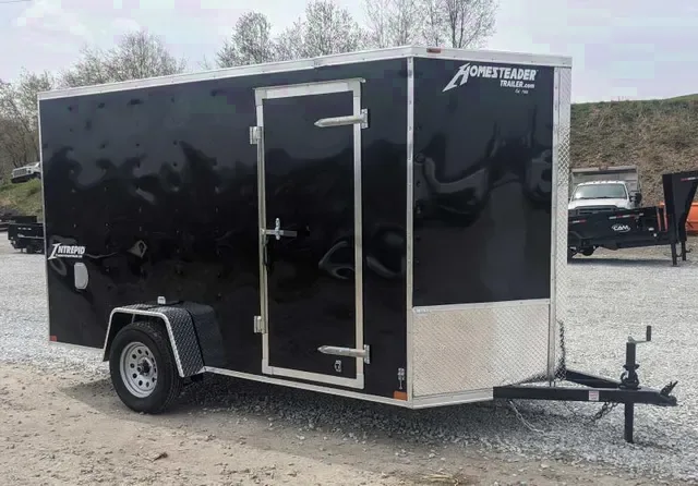 2025 Homesteader 6x12 Intrepid V-Nose Cargo Trailer with Ramp Door - Submit Your Offer!