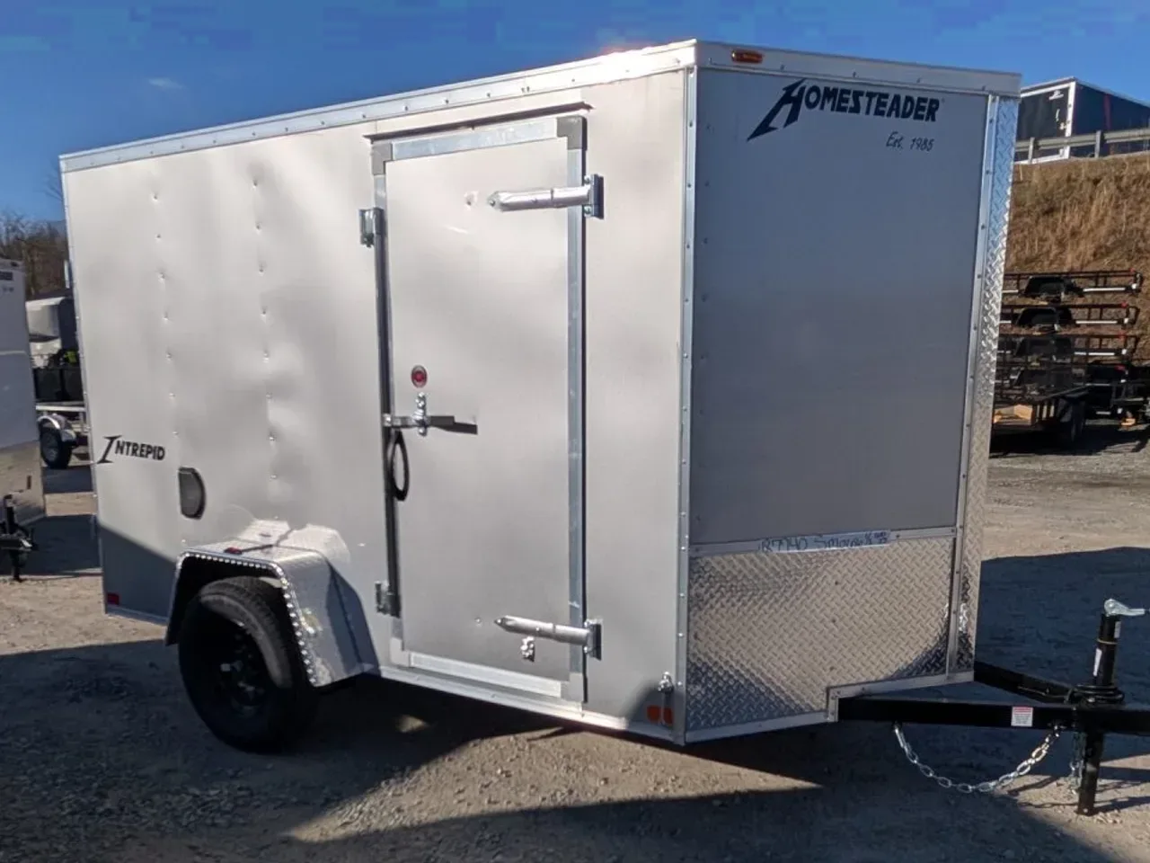 2026 Homesteader 6x12 Intrepid V-Nose Cargo Trailer w/ Barn Doors