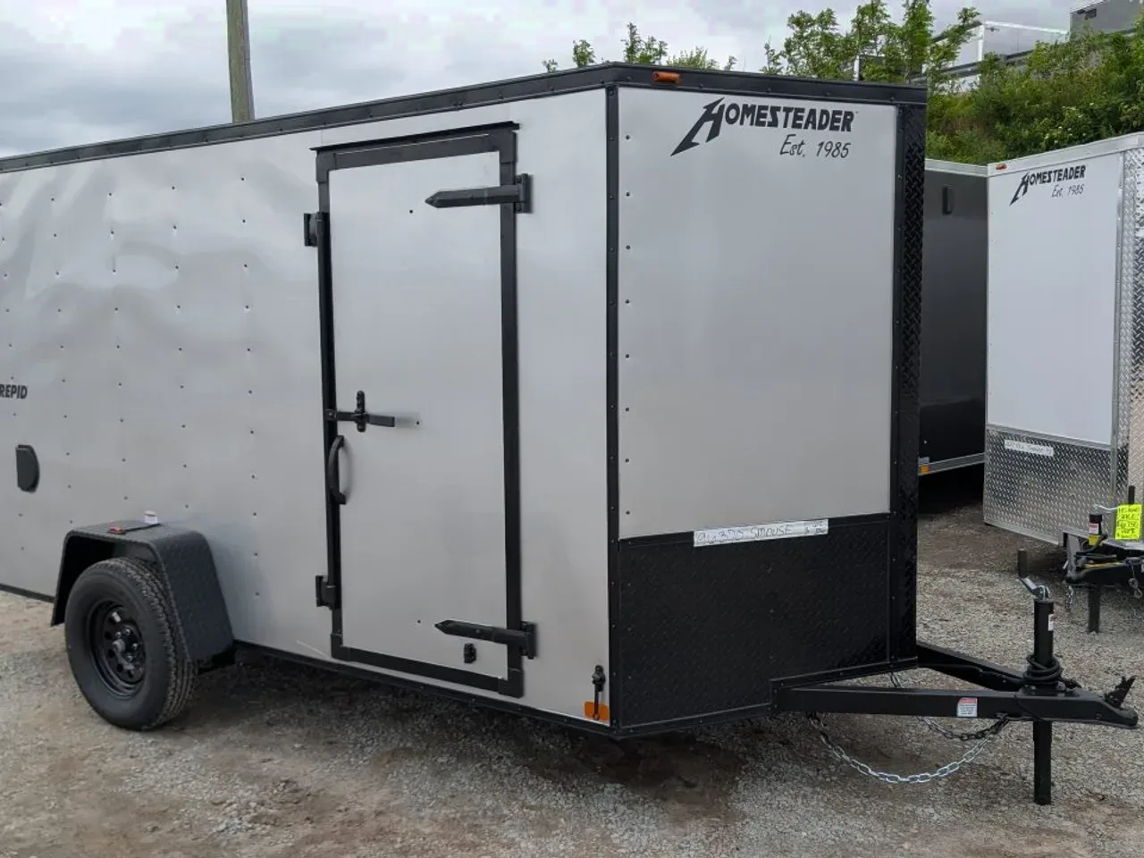 2026 Homesteader 6x12 Intrepid V-Nose Cargo Trailer w/ Ramp Door