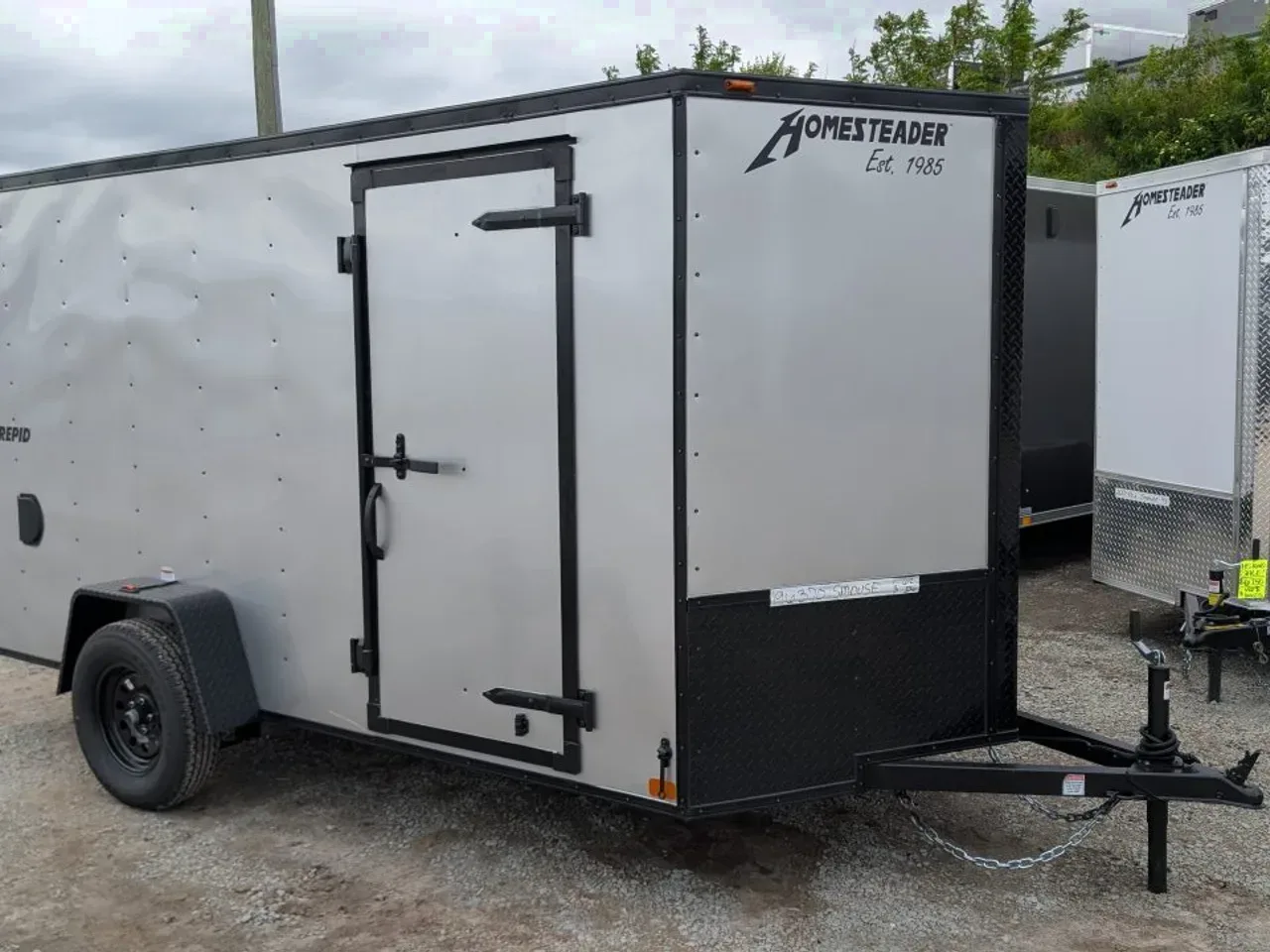 2026 Homesteader 6x12 Intrepid V-Nose Cargo Trailer w/ Ramp Door