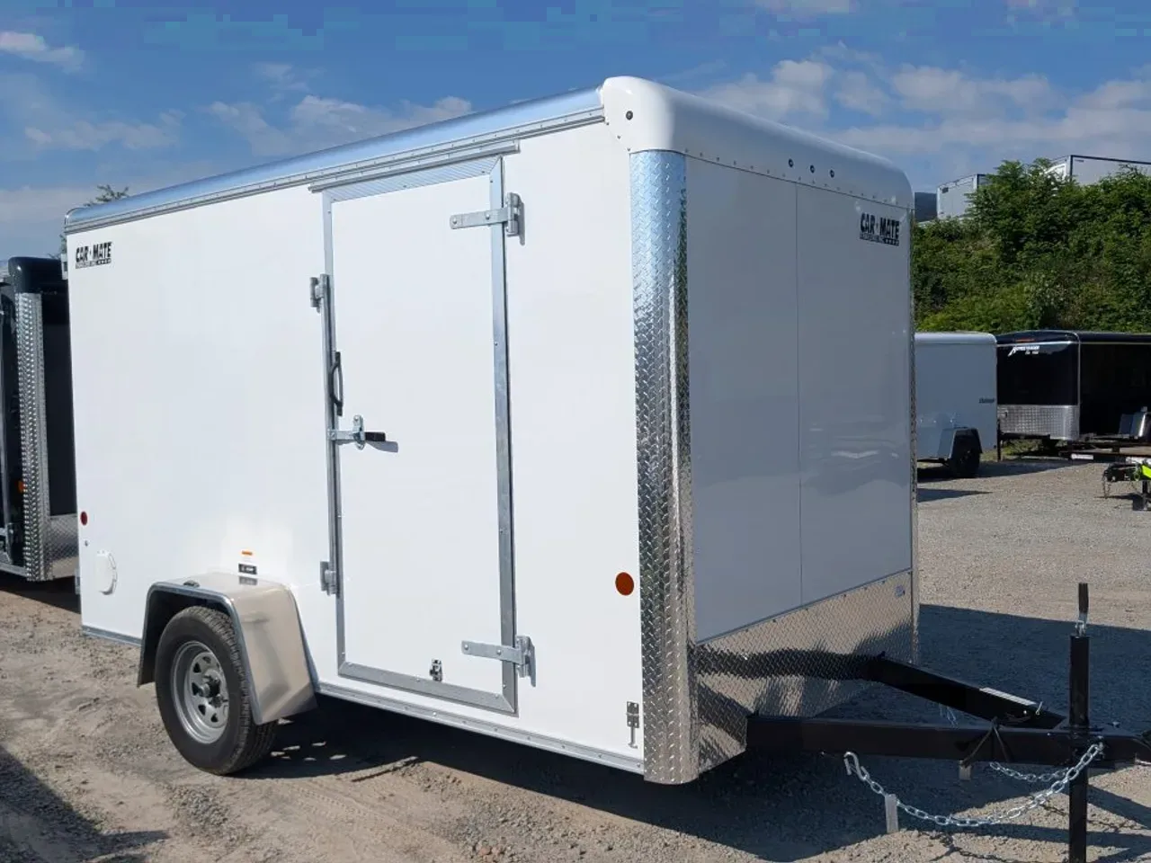 2026 Car Mate 6x12 Custom Cargo Trailer w/ Barn Doors