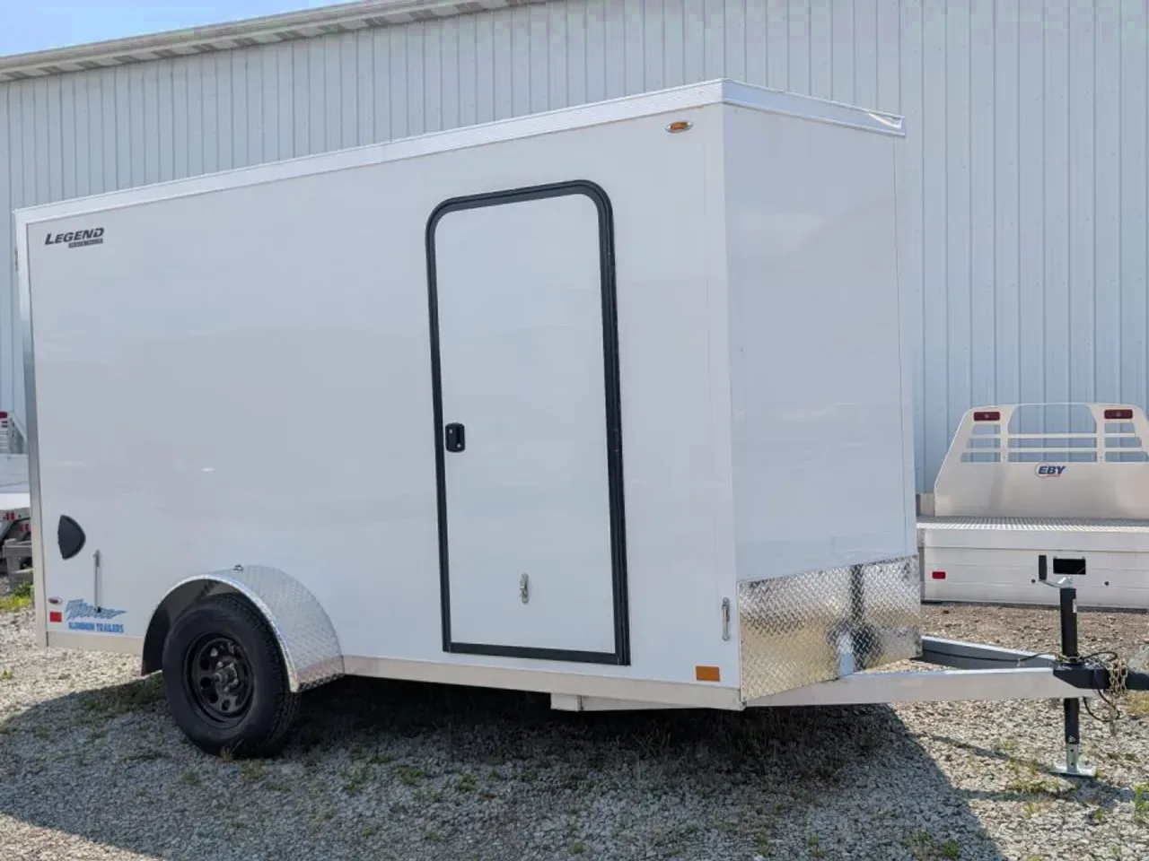2027 LEGEND 6x12 + 1' V Thunder V-Nose Cargo Trailer w/ Barn Doors