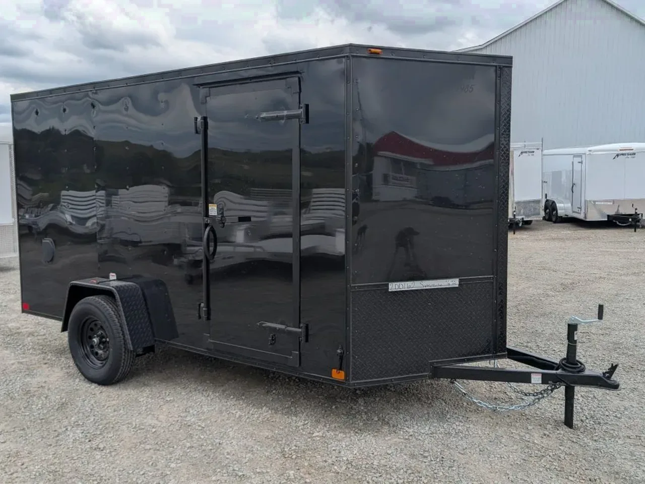 2027 Homesteader 6x12 Intrepid V-Nose Cargo Trailer w/ Ramp Door