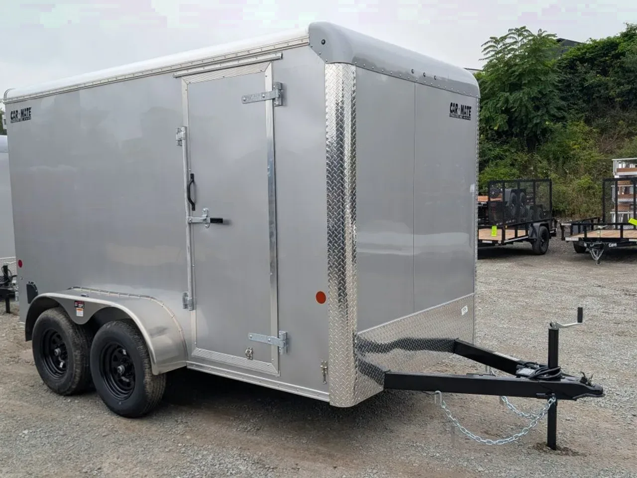 2027 Car Mate 6x12 Tandem Custom Cargo Trailer w/ Barn Doors