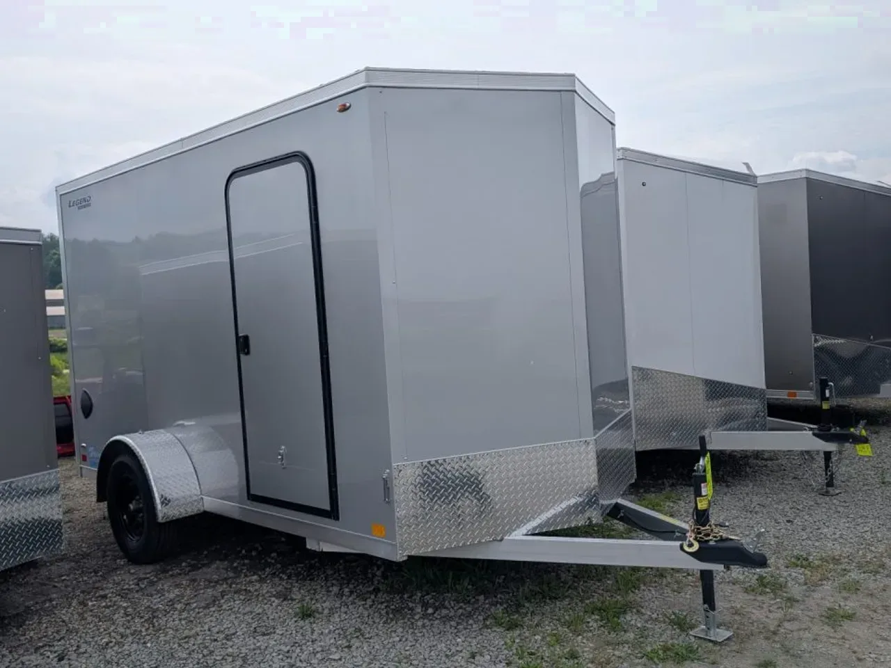 2026 LEGEND 6x12 + 1' V Thunder V-Nose Cargo Trailer w/ Ramp
