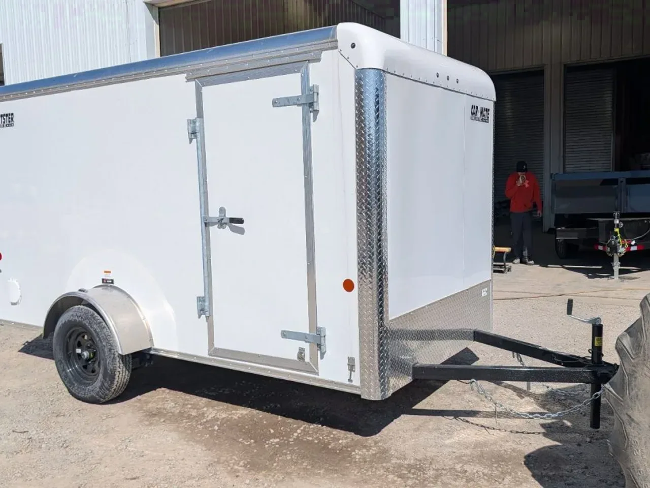 2027 Car Mate 6x12 Sportster Cargo Trailer w/ Barn Doors