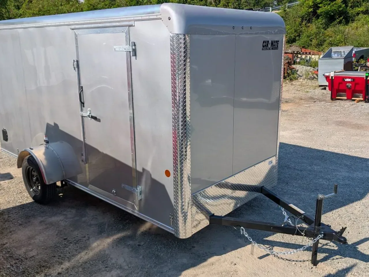 2026 Car Mate 6x14 Sportster Cargo Trailer w/ Barn Doors