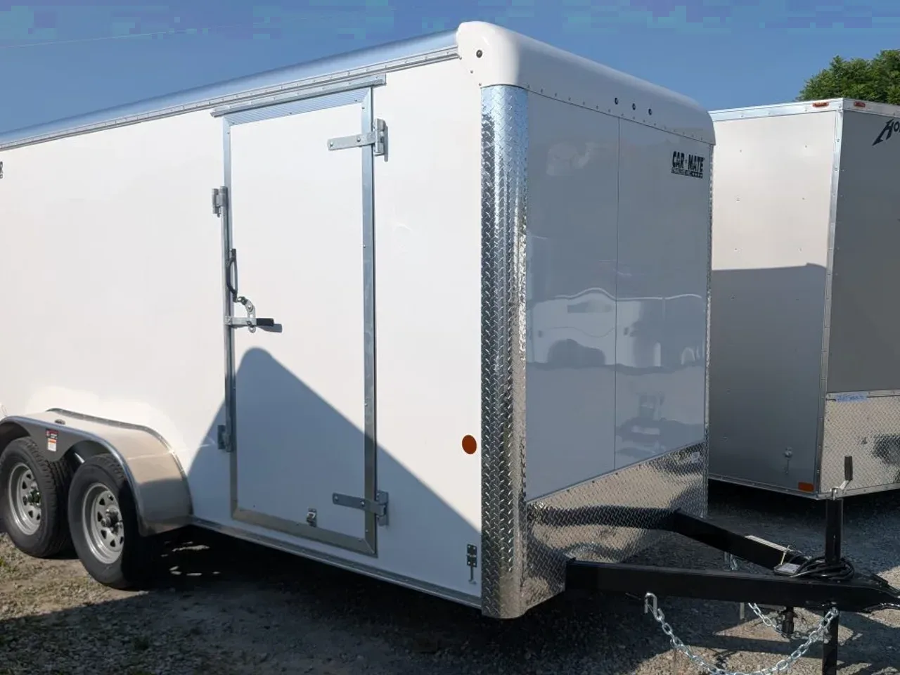 2026 Car Mate 6x14 HD Sportster Cargo Trailer w/ Ramp Door