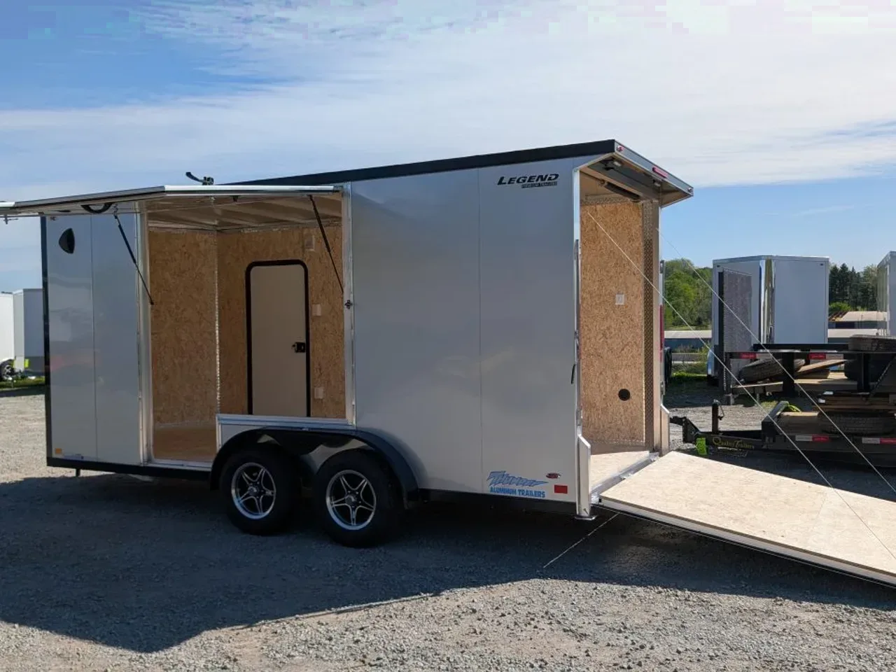 2026 Legend 7.5 x 16 + 2' V-Nose Thunder Cargo Trailer w/ Ramp