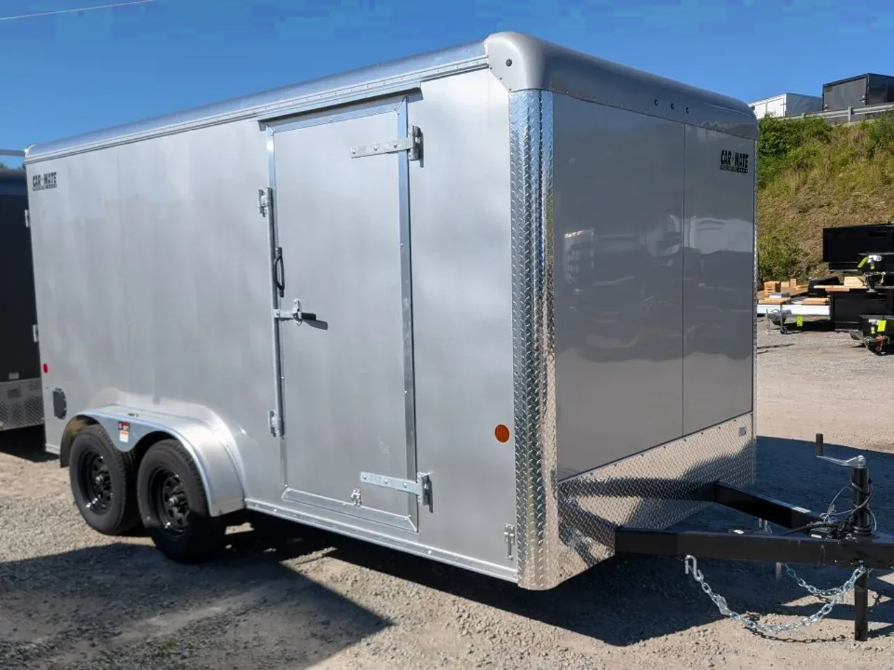 2026 Car Mate 7.5 x 16 HD Custom Cargo Trailer w/ Ramp Door (9990# GVW & 84" INSIDE!!)
