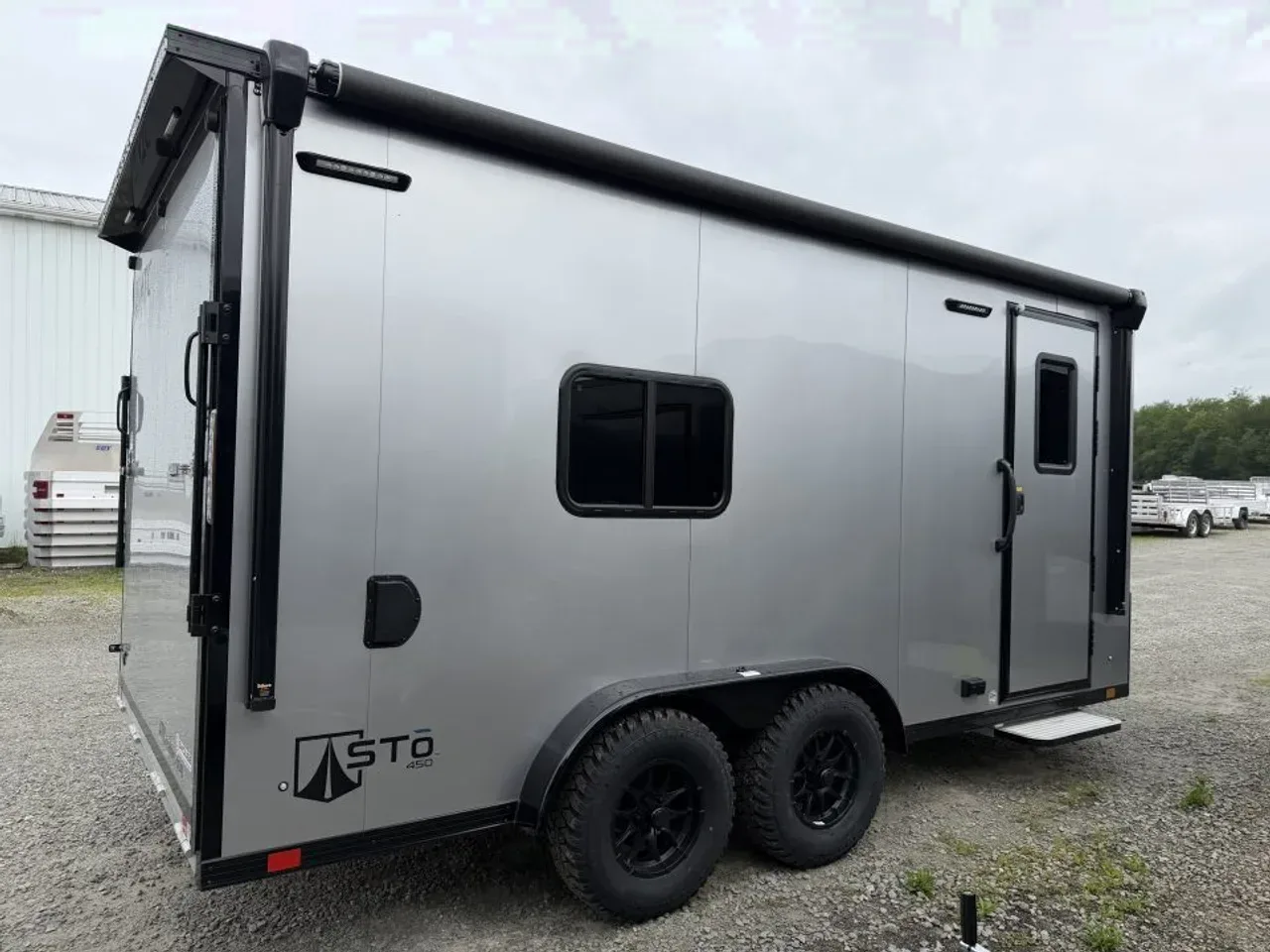 2027 ATC 7.5 x 16 Sto450 Adventure Package Aluminum Enclosed Cargo Trailer
