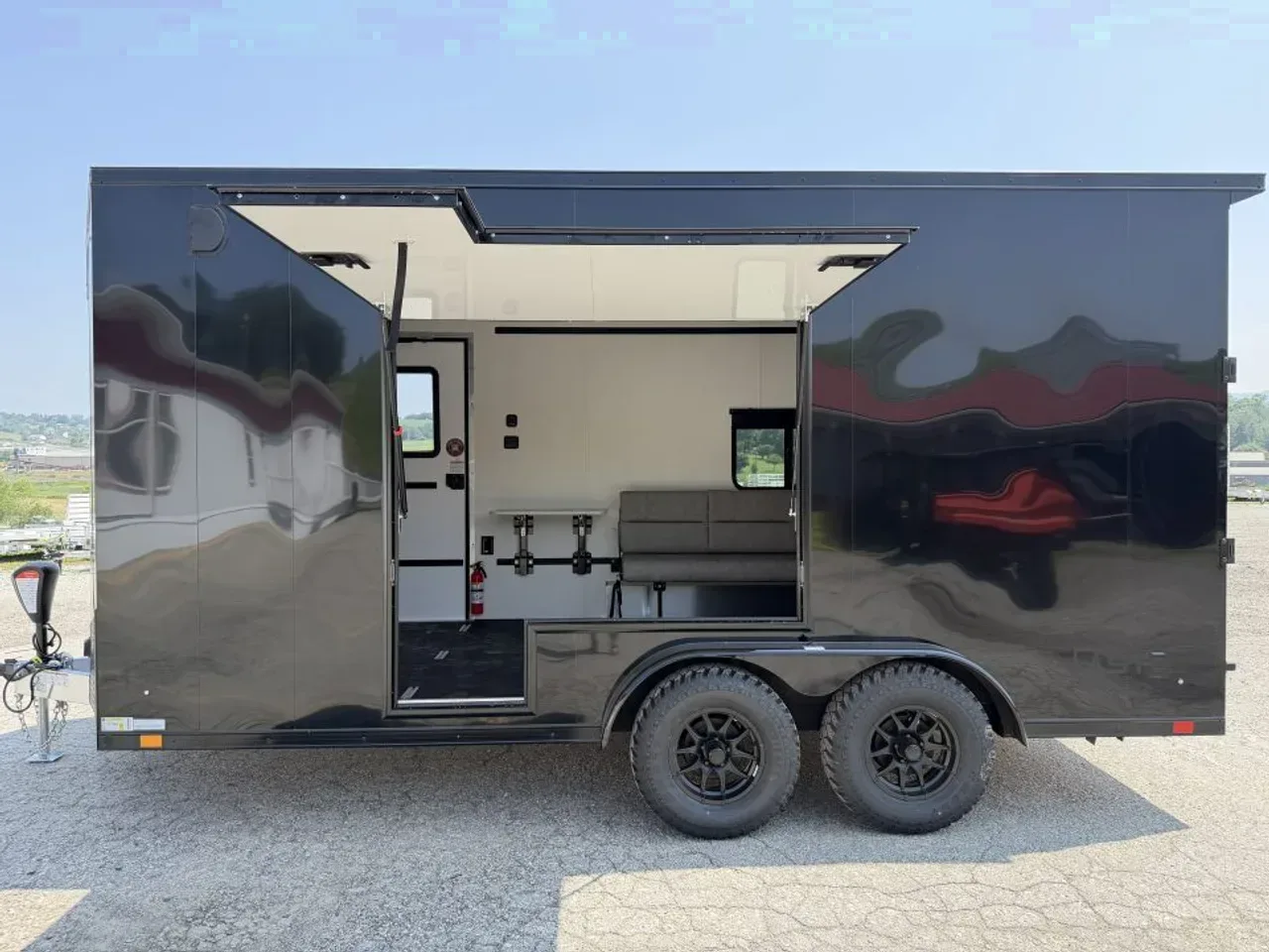 2026 ATC 7.5 x 16 "Sto450 LifeTrac" Aluminum Cargo Trailer w/ UED Door (EXT Height)