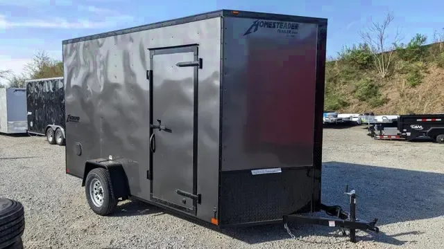 2025 Homesteader 7x12 Intrepid V-Nose Cargo Trailer