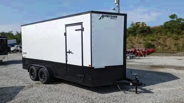 2025 Homesteader 7x14 Intrepid V-Nose Cargo Trailer - Make Offer