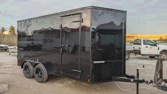 New 2025 Homesteader 7x14 V-Nose Cargo Trailer – Make Your Best Offer!